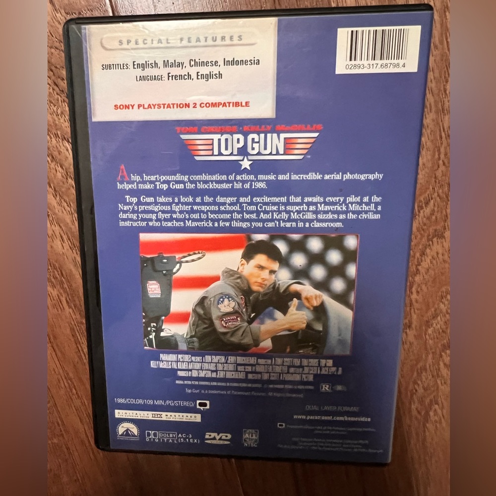 DVD “Top Gun “ - Picture 2 of 3